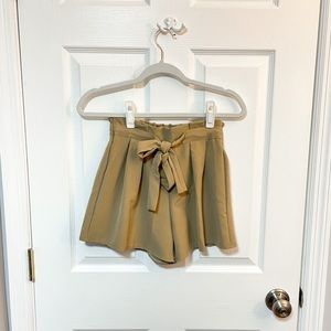 Women's Tie Waist Shorts